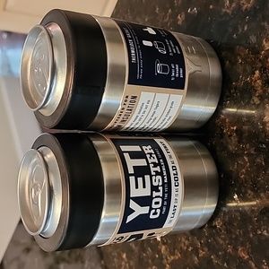NWOT Stainless Yeti Colster set